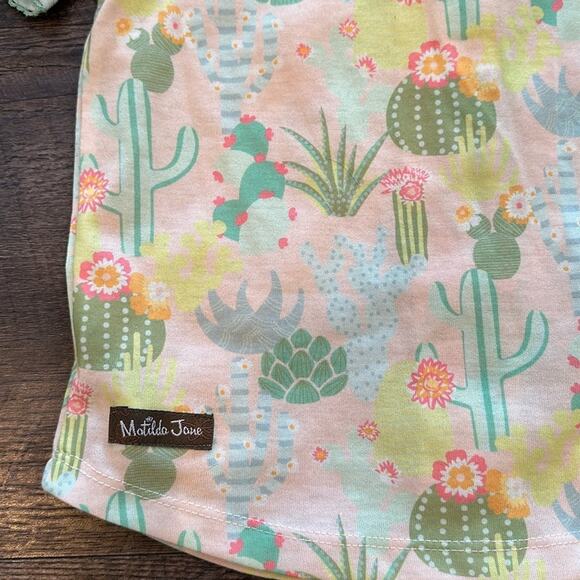 Matilda Jane size 4 Sleeping Cactus Pajama Set - Picture 7 of 10